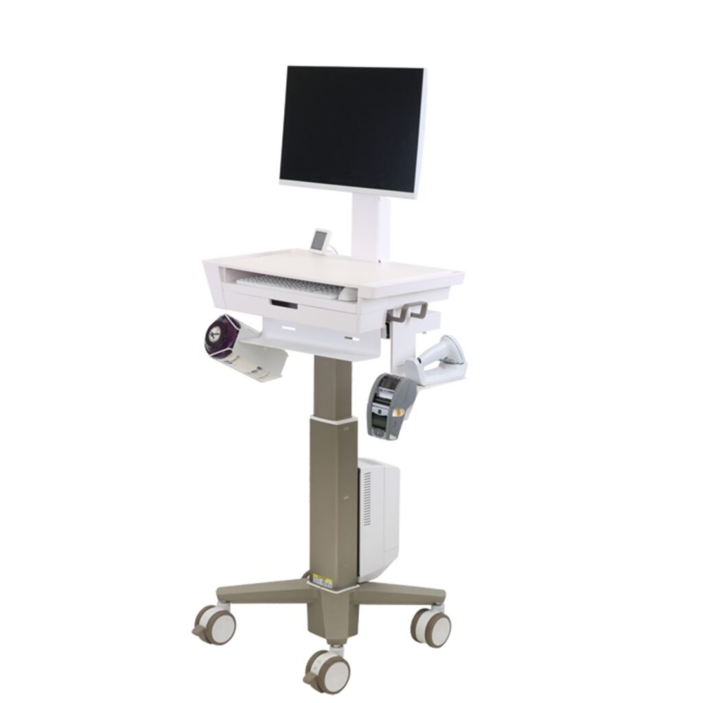 Ergotron Carefit Slim 2.0 Medical Cart